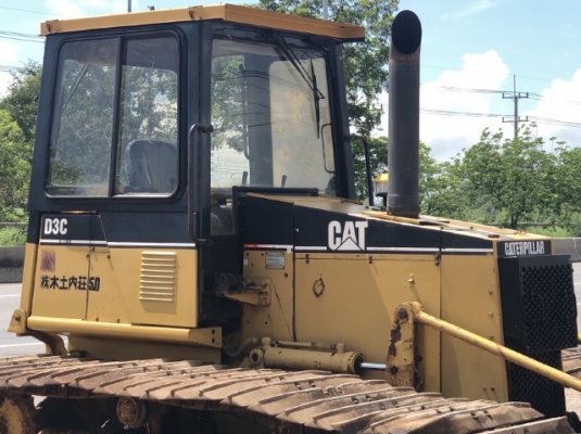 ขายรถดันดิน CAT D3C (4XX ชั่วโมง) นำเข้าเองจากญี่ปุ่น สภาพสวยพร้อมใช้ มีVDOการทำงานครับ