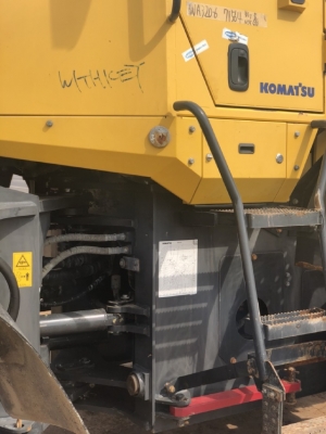 ขายรถตักล้อยาง KOMATSU WA320-6 ปี 2012 นำเข้าเองจากญี่ปุ่น สภาพสวยพร้อมใช้ มีVDOการทำงานครับ