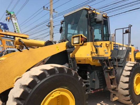 ขายรถตักล้อยาง KOMATSU WA470-6 ปี 2010 นำเข้าเองจากญี่ปุ่น สภาพสวยพร้อมใช้ มีVDOการทำงานครับ