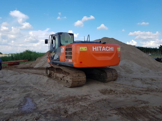 ขายรถแบ็คโฮ ฮิตาชิ ZX 200 5G เอกสารเล่มทะเบียน ราคา 1,650,000 สนใจ 093-2795977