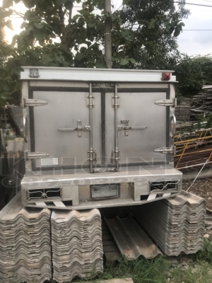 ขายด่วน ตู้สแตนเลส ใส่รถกระบะตอนเดียว ทำมาเป็นแสนไม่ได้ใช้งาน ขาย 35000 บาท