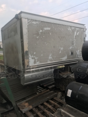 ขายด่วน ตู้สแตนเลส ใส่รถกระบะตอนเดียว ทำมาเป็นแสนไม่ได้ใช้งาน ขาย 35000 บาท