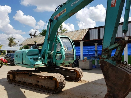 Kobelco mark5 SK120 ธรรมดา โซ่หนา เอวแน่น ไฟฟ้าครบ เอกสารอินวอยส์