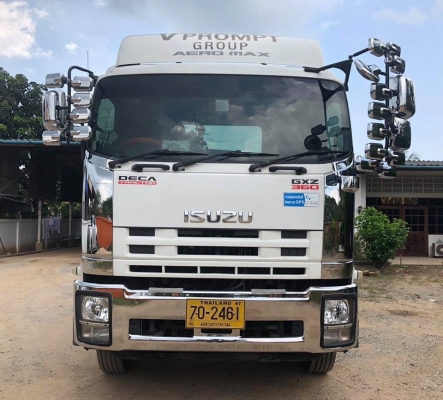 Isuzu 360 DT ปี 56 สิบล้อหัวลาก รถสวยเดิม ไมล์ 4 แสนกว่า พร้อมใช้งาน
