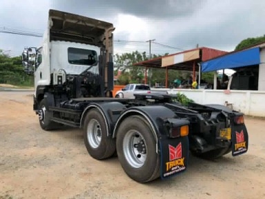 Isuzu 360 DT ปี 56 สิบล้อหัวลาก รถสวยเดิม ไมล์ 4 แสนกว่า พร้อมใช้งาน