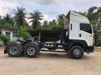 Isuzu 360 DT ปี 56 สิบล้อหัวลาก รถสวยเดิม ไมล์ 4 แสนกว่า พร้อมใช้งาน