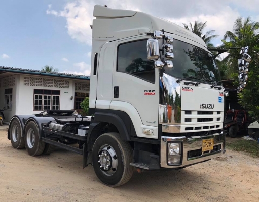 Isuzu 360 DT ปี 56 สิบล้อหัวลาก รถสวยเดิม ไมล์ 4 แสนกว่า พร้อมใช้งาน