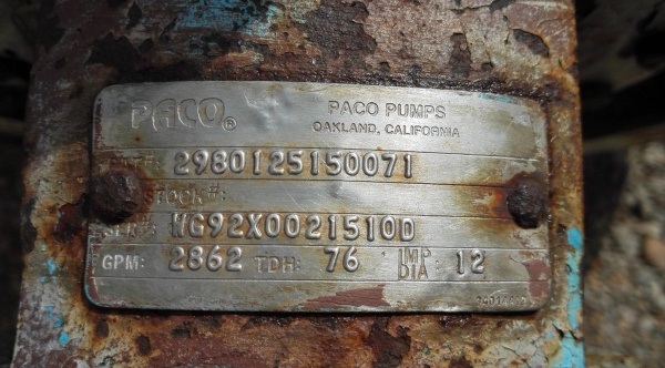 หัวปั้มน้ำแรงเหวี่ยงสปริทเคสอเมริกา PACO PUMP USA ขนาดท่อ 10”- 8” ใช้กับมอเตอร์ 75-125 HP หัวปั้มน้ำแรงเหวี่ยงสปริทเคสอเมริกา PACO PUMP USA ขนาดท่อ 10”- 8” ใช้กับมอเตอร์ 75-125 HP