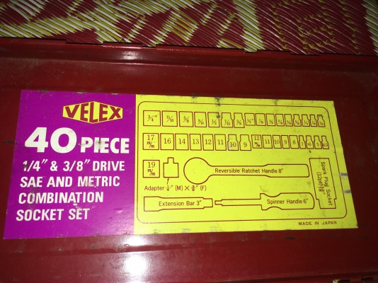 ชุดประแจบล็อค velex 40 ชิ้น ชุดประแจบล็อค velex 40 ชิ้น