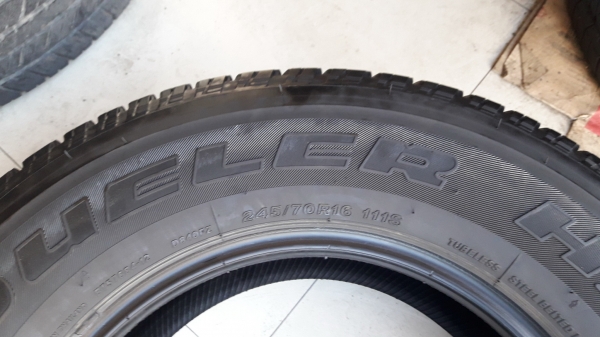 ยาง245/70/16 ปี4617 BRIGESTONE DUELER HT840 4 เส้น