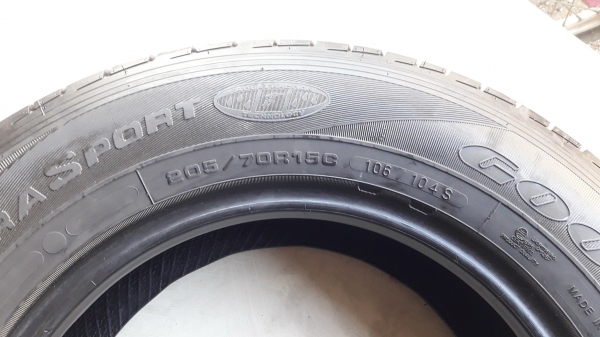 ยาง205/70/15 ปี4917 GOODYEAR DURASPORT 4 เส้น
