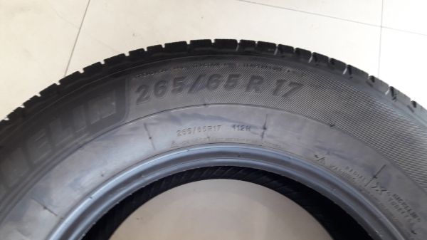 ยาง265/65/17 ปี17 MICHELIN PRIMARY SUV 4 เส้น
