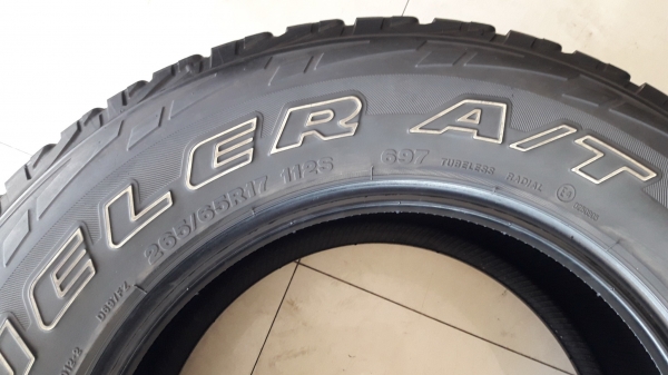 ยาง265/65/17 ปี2417 BRIDGESTONE DUELER AT 4 เส้น