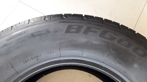 ยาง265/65/17 ปี18 BF Goodrich Advantage TA 4 เส้น