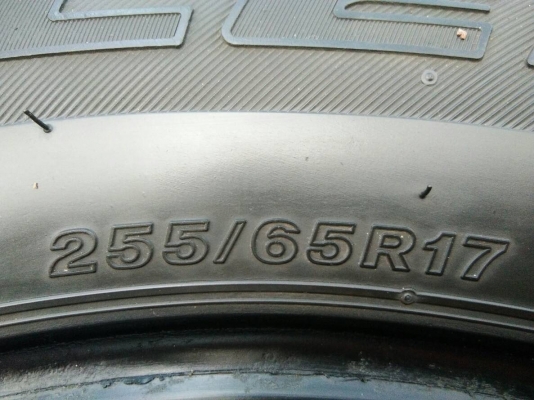 ขายยาง 255/65R17 บริดจสโตน ปลายปี15 ดอกยางเต็มสวยสด ชุุดละ 2800 บาท พร้อมใส่ ถ่วง ฟรี ขายยาง 255/65R17 บริดจสโตน ปลายปี15 ดอกยางเต็มสวยสด ชุุดละ 2800 บาท พร้อมใส่ ถ่วง ฟรี