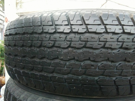 ขายยาง 255/65R17 บริดจสโตน ปลายปี15 ดอกยางเต็มสวยสด ชุุดละ 2800 บาท พร้อมใส่ ถ่วง ฟรี ขายยาง 255/65R17 บริดจสโตน ปลายปี15 ดอกยางเต็มสวยสด ชุุดละ 2800 บาท พร้อมใส่ ถ่วง ฟรี