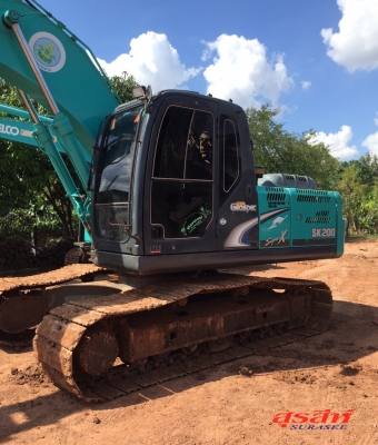 ขายรถแบคโฮ KOBELCO SK200-8 Yn12 SuperX ใช้งาน 12,xxx ชั่วโมง สภาพดี พร้อมใช้งาน ทำงานสมบูรณ์ทุกระบบ เอกสารเล่มทะเบียน