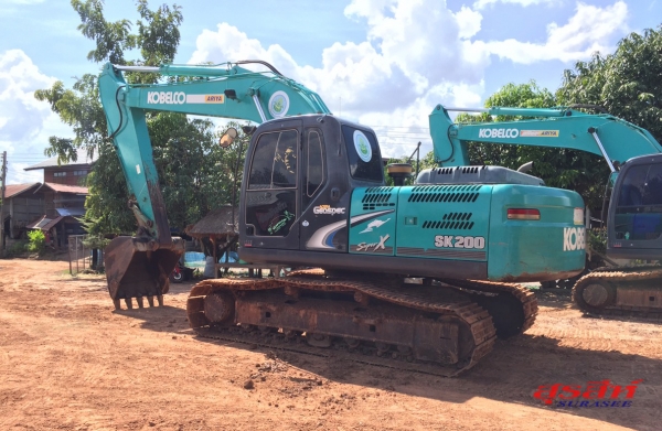 ขายรถแบคโฮ KOBELCO SK200-8 Yn12 SuperX ใช้งาน 12,xxx ชั่วโมง สภาพดี พร้อมใช้งาน ทำงานสมบูรณ์ทุกระบบ เอกสารเล่มทะเบียน