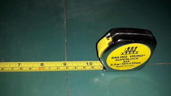ขายตลับเมตรเรือใบขนาด3.5m MADE IN USA.เก่าเก็บ ขายตลับเมตรเรือใบขนาด3.5m MADE IN USA.เก่าเก็บ