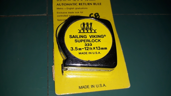 ขายตลับเมตรเรือใบขนาด3.5m MADE IN USA.เก่าเก็บ