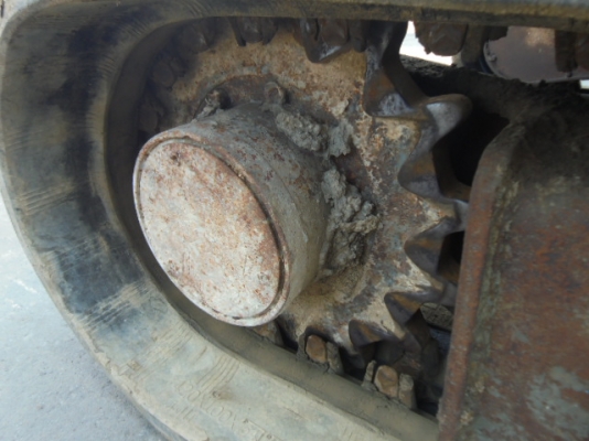 ขายรถขุดHANIX SB550 เครื่องยนต์ MITSUBISHI-K4M คอนโทรลน้ำมัน ปั๊มเฟือง 3ตอน มีลายเจาะ ใบมีด แทรคยาง รถเก่านอกมีเอกสาร