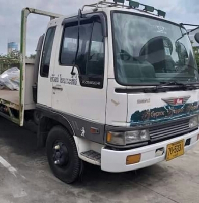 ขาย 430,000บ.หกล้อ ฮีโน่ FD3H HO7D195HP กะบะพื้นเรียบ.ยาว6.50ม.แคชชีสวย ยาง8.25 รถสภาพดีสวยพายในครบพร้อมใช้งาน เล่ม,ทะเบียนพร้อมโอน ขาย430,000บ.
