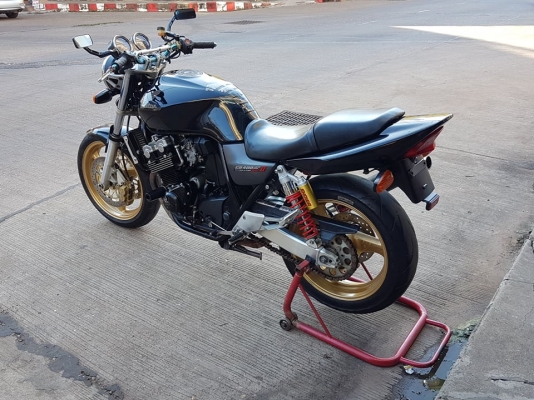 ขายแลกเทิร์น HONDA CB400 TECH2 ปี2004 ท่อแต่ง กันล้ม ปั๊มบนแต่ง กระจกแต่ง อินวอยส์ สรรพสามิตร ราคา 6