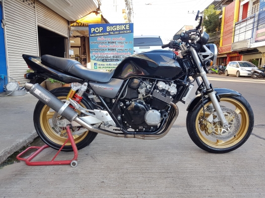 ขายแลกเทิร์น HONDA CB400 TECH2 ปี2004 ท่อแต่ง กันล้ม ปั๊มบนแต่ง กระจกแต่ง อินวอยส์ สรรพสามิตร ราคา 6
