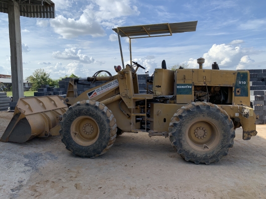 ขายรถตักล้อยาง komutsu 510 กรองคู่