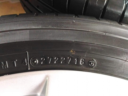 ล้อป้ายแดง Mazda CX-5 ขอบ 19 พร้อมยาง Toyo Proxes R36(MY)  225 55 19 ผลิตปี 2016 ถอดจากรถสต็อค ขายถูกๆ ทั้งชุด 23900.- *** ใส่ฟรี รับเทิร์น รับบัตรเครดิตทุกธนาคาร ส่งทั่วไทย