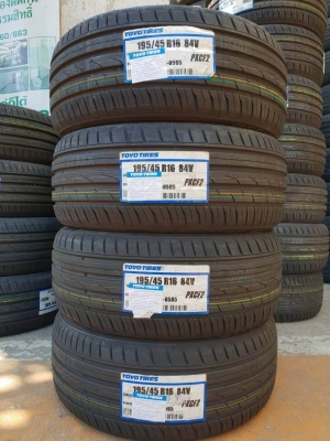 ขายยางใหม่ TOYO PXCF2 195-45-16 ปี17 ชุดละ 7,500 บาท