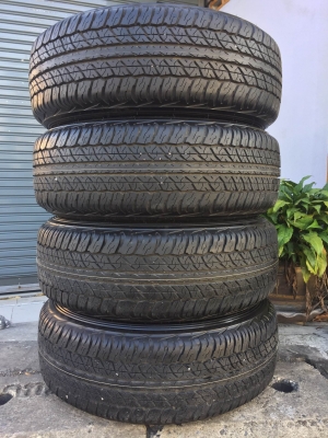ขายล้อป้ายแดง TRITON ขอบ17 พร้อมยาง DUNLOP AT20 245-65-17 ปี18 ชุดละ 15,500 บาท ขายล้อป้ายแดง TRITON ขอบ17 พร้อมยาง DUNLOP AT20 245-65-17 ปี18 ชุดละ 15,500 บาท
