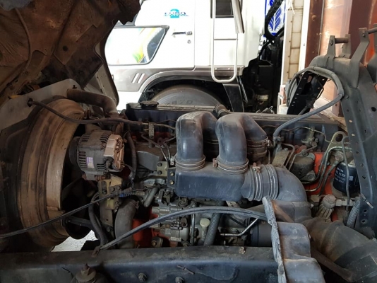 เดกก้า195แรง รถยาว7.20แปลง10ล้อลงเล่มเรียบร้อย เพลาหลังถุงลม พร้อมใช้งาน รถห้างแท้