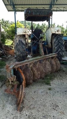 ขายรถไถนิวออลแลน 6610 เพลาเดี่ยวมีดันหน้า 7 จานเล่มทะเบียนราคา 250,000