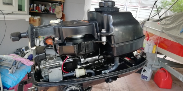 ขายเครื่องHondex 5.8 hp หางสั้น17นิ้ว