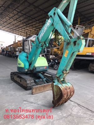 Yanmar B3-3 รถเก่านอก สภาพสวย เครื่องปั๊มแน่น มีใบมีด บูม3ท่อน เหมาะกับงานวางท่อ