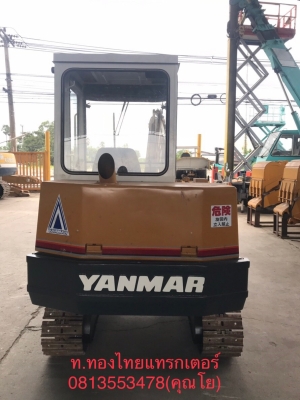 Yanmar YB351 รถนอกเก่าญี่ปุ่น เก็บสีแล้ว สภาพเครื่องปั๊มเดิมๆ แห้งสวย ไม่มีรั่วซึม สภาพพร้อมใช้งาน