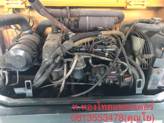 Yanmar YB351 รถนอกเก่าญี่ปุ่น เก็บสีแล้ว สภาพเครื่องปั๊มเดิมๆ แห้งสวย ไม่มีรั่วซึม สภาพพร้อมใช้งาน