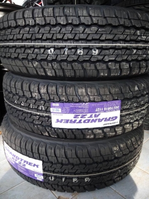 ยางใหม่ดันลอป 265-70-16 เส้นละ 3400 บาท