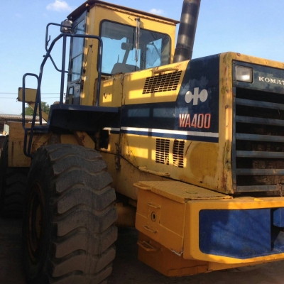 ขายรถตักล้อยาง KOMATSU WA400-1 เอกสารอินวอย รถเก่านอก ราคา 750000