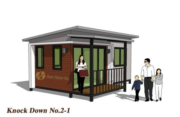 ขายบ้านน็อคดาวน์ บ้านสำเร็จรูป ผลิตและจำหน่าย ส่งทั่วไทยรีสอร์ท