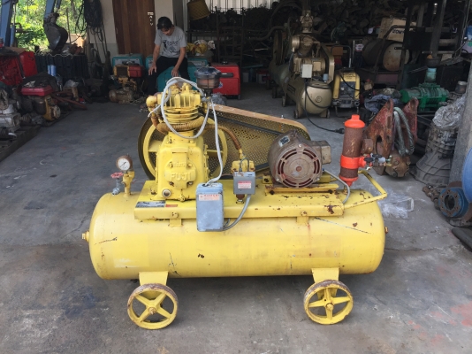 ขายปั้มลม ฟูจิ 3แรง มอเตอร์3สายเก่าญี่ปุ่นไม่เคยใช้งานในไทย สวยๆเลยครับ33,000บาท