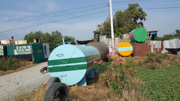 ถังเหล็กมือสองขนาด 3000 ลิตร ถังเหล็กมือสองขนาด 3000 ลิตร