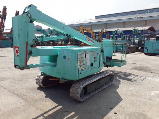 รถกระเช้า ตีนตะขาบ สูง 9.1เมตร รับน้ำหนัก 200 kg MAEDA HF090