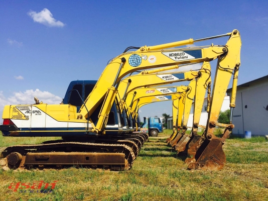 ขายรถแบคโฮ KOBELCO SK120-1 มาร์ค ทรี เก่าไทย ล๊อตใหญ่ จำนวน 5 คัน
