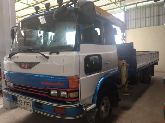 ขายรถ6ล้อ ติดเครน3ตัน HINO เครื่อง185แรง HO7C เพาเวอร์ เบรกจิฟฟี่ ภายในสวย เอกสารพร้อมโอน ราคา460,00 ขายรถ6ล้อ ติดเครน3ตัน HINO เครื่อง185แรง HO7C เพาเวอร์ เบรกจิฟฟี่ ภายในสวย เอกสารพร้อมโอน ราคา460,00