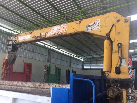 ขายรถ6ล้อ ติดเครน3ตัน HINO เครื่อง185แรง HO7C เพาเวอร์ เบรกจิฟฟี่ ภายในสวย เอกสารพร้อมโอน ราคา460,00