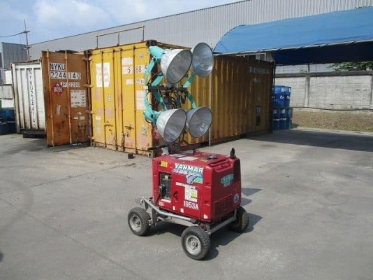 ขายไฟสนาม ยี่ห้อ YANMAR LB440 สภาพดีราคาไม่แพง นำเข้าจากญี่ปุ่น