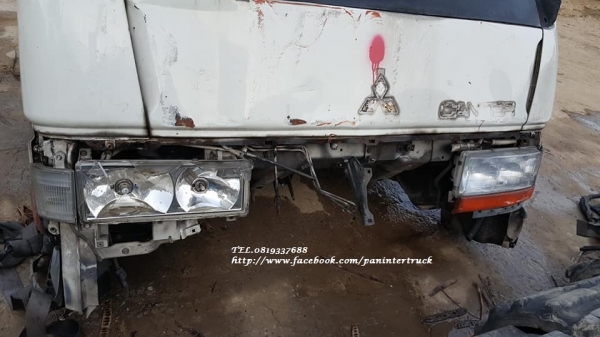 SALE*ขายถูกด่วนๆหัวเก๋งรถบรรทุก4ล้อใหญ่ ,6ล้อเล็ก /CABIN MITSUBISHI CANTER (มีขาหน้า/มีขาหลัง/รุ่นยกหัวไม่ได้) ขายตามสภาพ