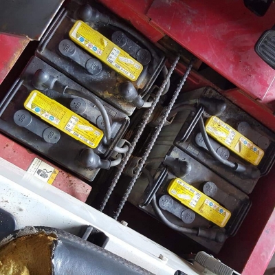 รถฟอร์คลิฟต์ไฟฟ้าเก่าญี่ปุ่น NICHIYU F05D250S 500 กิโล ยกสูง 2.5 เมตร ยางตัน ยังไม่เคยใช้งานในไทย รถฟอร์คลิฟต์ไฟฟ้าเก่าญี่ปุ่น NICHIYU F05D250S 500 กิโล ยกสูง 2.5 เมตร ยางตัน ยังไม่เคยใช้งานในไทย